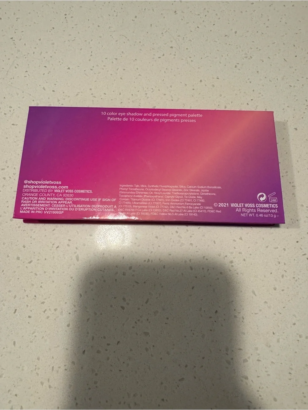 Eyeshadow Subcategory Classification